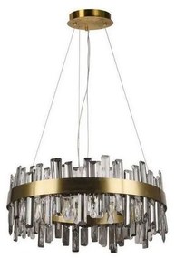 LED ściemnialny kryształowy żyrandol na linkę LED/80W/230V + DO