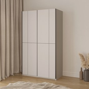 Szafa Przesuwna LUBERO 120 cm Szafa Trzydrzwiowa Kaszmir