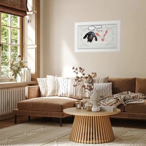 Plakat Śmieszne kozy 42x29,7 cm bez ramy bez marginesu ARTGEIST B