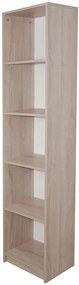 Wysoki Regał Dąb Sonoma 40 Cm 2 Kolory R1-D75