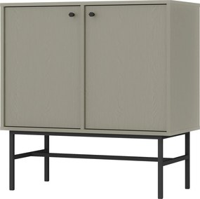 Komoda TORINO 84 cm do Salonu Sypialni Odcienie zieleni