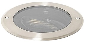 Zewnętrzny reflektor naziemny stalowy AR111 regulowany IP65 - Delux Honey