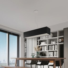 Żyrandol SANTA BIS 80 czarny SOLLUX  LIGHTING