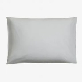 Poszewka Na Poduszkę Z Bawełny Perkalowej Agassi O Gramaturze 180 Nitek Sky Blue & 50 X 75 Cm - Sklum