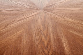 Nierozkładany stół na jednej nodze z okrągłym blatem Carmelo