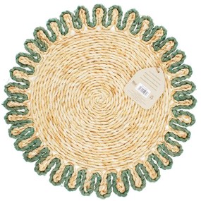 Mata stołowa z liści kukurydzy ø 38 cm Corn Husk – Rex London