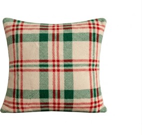 Mikropluszowa poszewka na poduszkę WINTER PLAID 45x45 cm, kolorowa