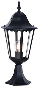 Czarna niska lampa ogrodowa stojąca - S352-Tirma