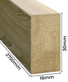 Lamele ścienne 15 szt. dąb sonoma M1-L32