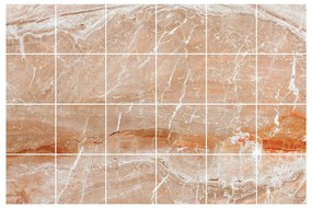 Zestaw naklejek na kafelki 24 szt. 15x15 cm Marble Tiles Torino – Ambiance