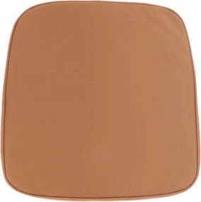 Poduszka na krzesło zewnętrzne VIREON 44x45 cm, brązowo-pomarańczowa
