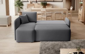 PROMOCJA Ciemnoszary narożnik HADSON prawy róg II klasa jakości Wersja: Prawy róg