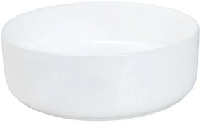Biała Okrągła Umywalka Ceramiczna Na Blat K6-M41