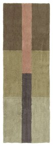 Wełniany chodnik tkany ręcznie 80x230 cm Chroma Dusty Pink – Lorena Canals