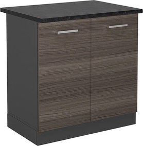 Szafka pod zlew szlachetna szarość 80x60x81.6 r-line