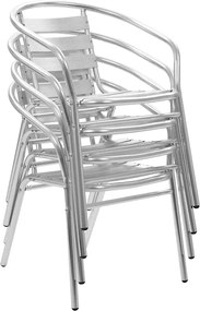 Futurystyczny zestaw mebli ogrodowych - Inello