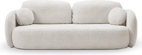 Masseno Sofa AMICO z funkcją spania i pojemnikiem na pościel, Rozkładana sofa - Jasnoszary, ABRIAMO 5