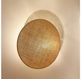 Brilagi - Lampa ścienna CIRCLES 1xE27/15W/230V 35x32 cm beż/krem