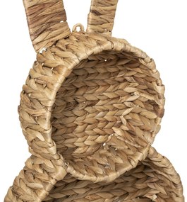 Półka z trawy morskiej w kształcie królika, 30 x 53 cm