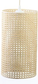 Rattanowa lampa wisząca tuba Gabon