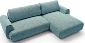 Szaroniebieski narożnik w stylu nowoczesnym T6-M07