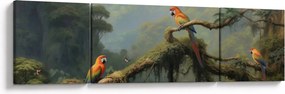 Obraz - Las tropikalny (170x50 cm)