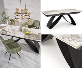 Rozkładany stół z blatem ze spieku Hilario Halmar