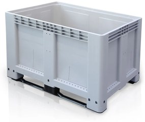 Skrzyniopaleta - Big Box - 1200x800x800 mm, 2 płozy