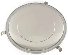 Czajnik ze stali nierdzewnej bez odpływu, 400 x 400 mm, 35 l