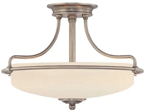 Elstead QZ-GRIFFIN-SFS-AN - Żyrandol natynkowy GRIFFIN 3xE27/100W/230V matowy chrom