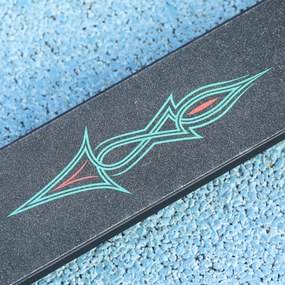 HOMCOM Profi Hulajnoga do Trików, Skuter Freestyle, Aluminium, Metal, Skóra Sztuczna, dla Dzieci i Dorosłych, Zielony