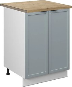 Szafki kuchenne jasnoniebiesko-szary 60x60x82 fame-line