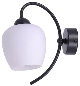 Czarno-biały klasyczny kinkiet ścienny - 4X A568 P0-S16