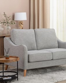 Sofa Venuste grey linen 2-os.