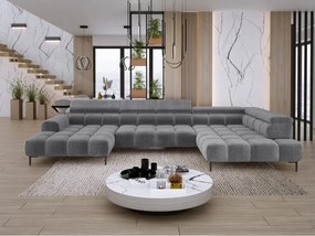 Narożnik PLAZA XL Prawostronny Elektryczna regulacja Tkanina EDEN 20 WERSAL