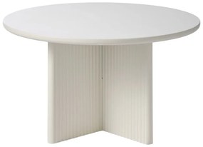 Jasnoszary okrągły stolik ø 80 cm Palma – Unique Furniture