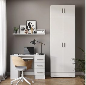 Półka na akta biały 80x37x182.4 frank