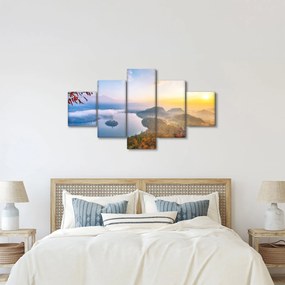 Obraz - Jezioro Bled (125x70 cm)