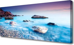 Obraz na płótnie Spokój Nadmorskich Kamieni