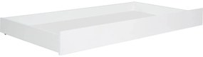Biało-naturalne łóżeczko ze schowkiem 70x140 cm Olaf – Roba