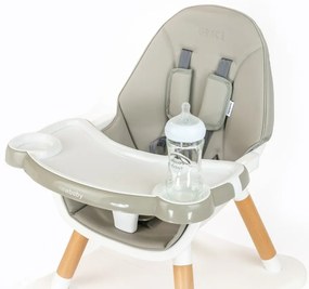 Nowe krzesło dziecięce Grace 3w1 szare, 61 x 101 x61 cm