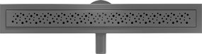 Mexen Flat 360° M12 odpływ liniowy obrotowy 70 cm, gun gray szczotkowany - 1E21070-40