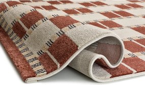 Beżowy/w kolorze terakoty dywan 80x150 cm Astra – Universal