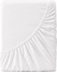 4Home prześcieradło jersey Lycra biały, 140 x 200 cm, 140 x 200 cm