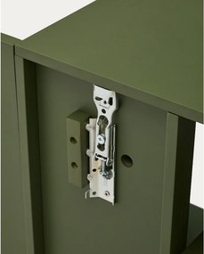 Zielony modułowy system półek 80x80x25 cm Ina – Kave Home