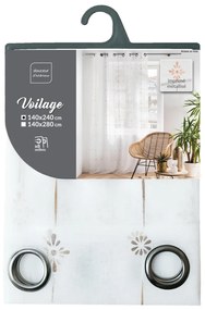 Firanka na przelotkach ARIANE, 140 x 200 cm