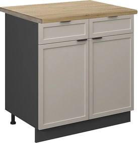 Szafka dolna do kuchni greybeige 80x60x82 fame-line