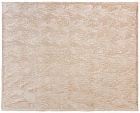 Koc we wzór liści RYO, 125 x 150 cm