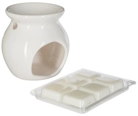 Kominek zapachowy na wosk, VANILIA, 30 g, zestaw