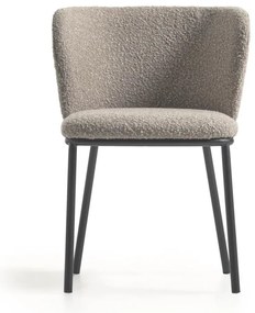 Szare krzesło Ciselia – Kave Home